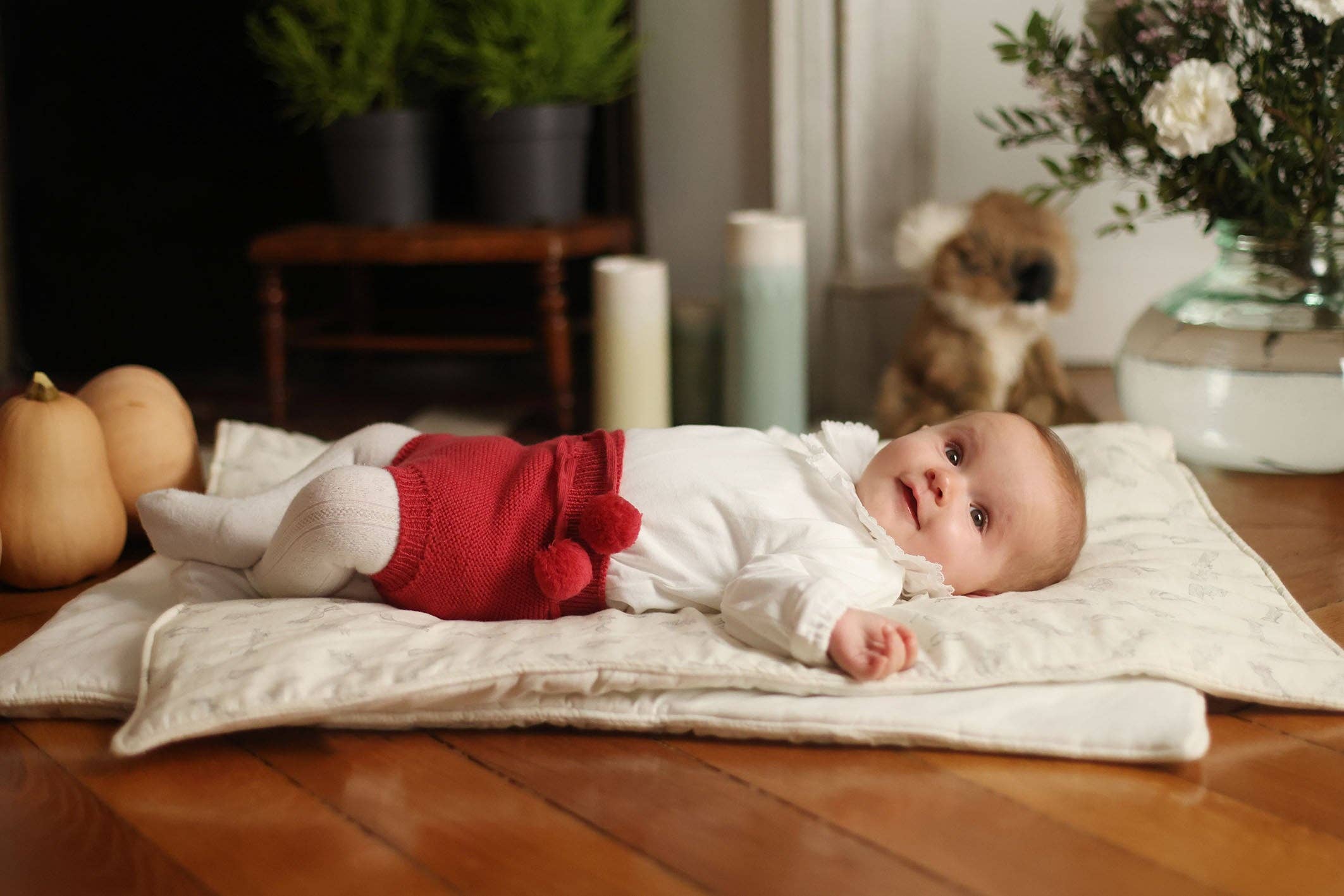 LES ENFANTINES - Wholesale Bodysuit (Non-Footed) - Baby - Owl lace body1