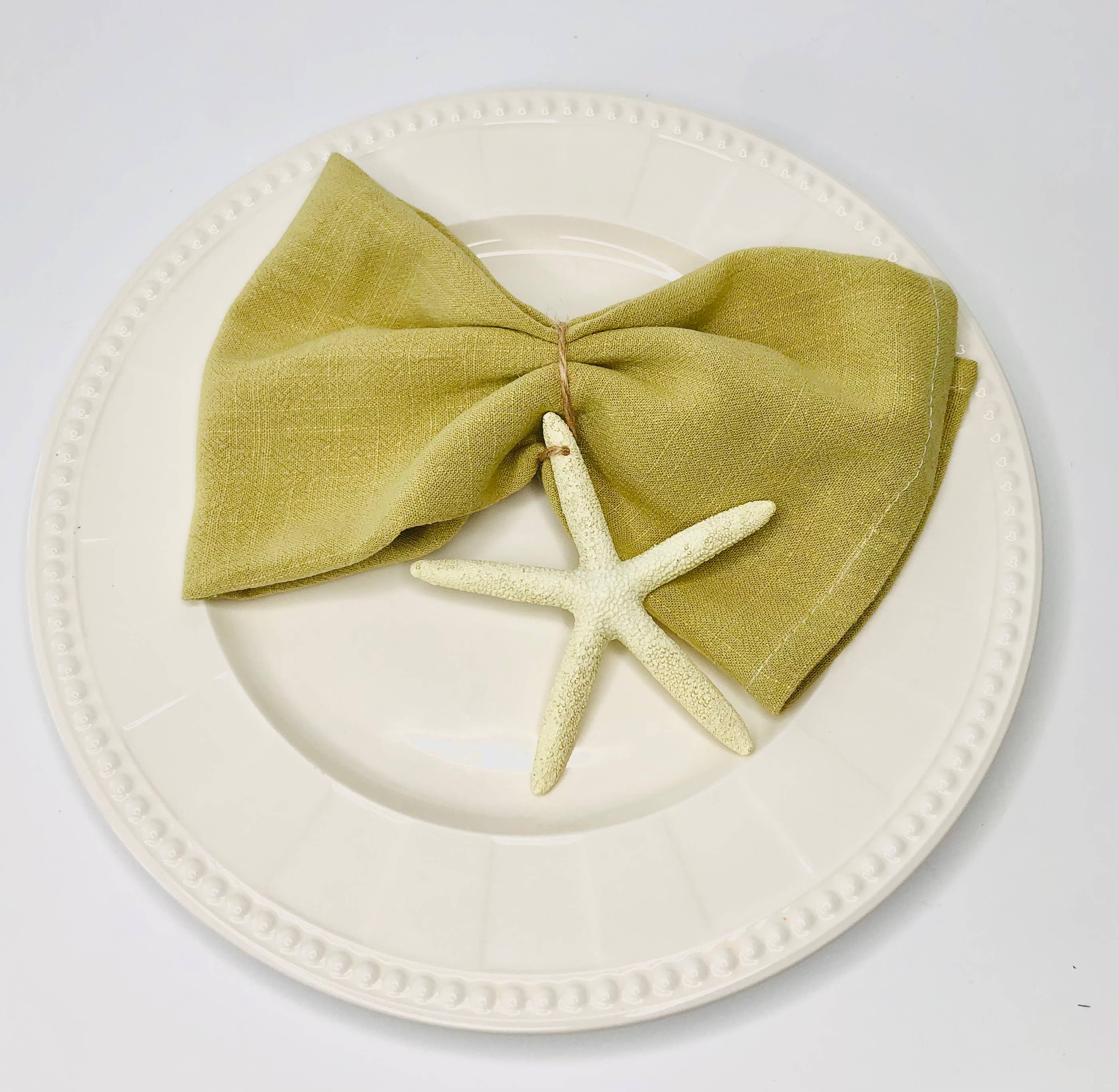 EcoFreax - Vente Serviettes de table en tissu - Serviettes de table en tissu, lin et coton4