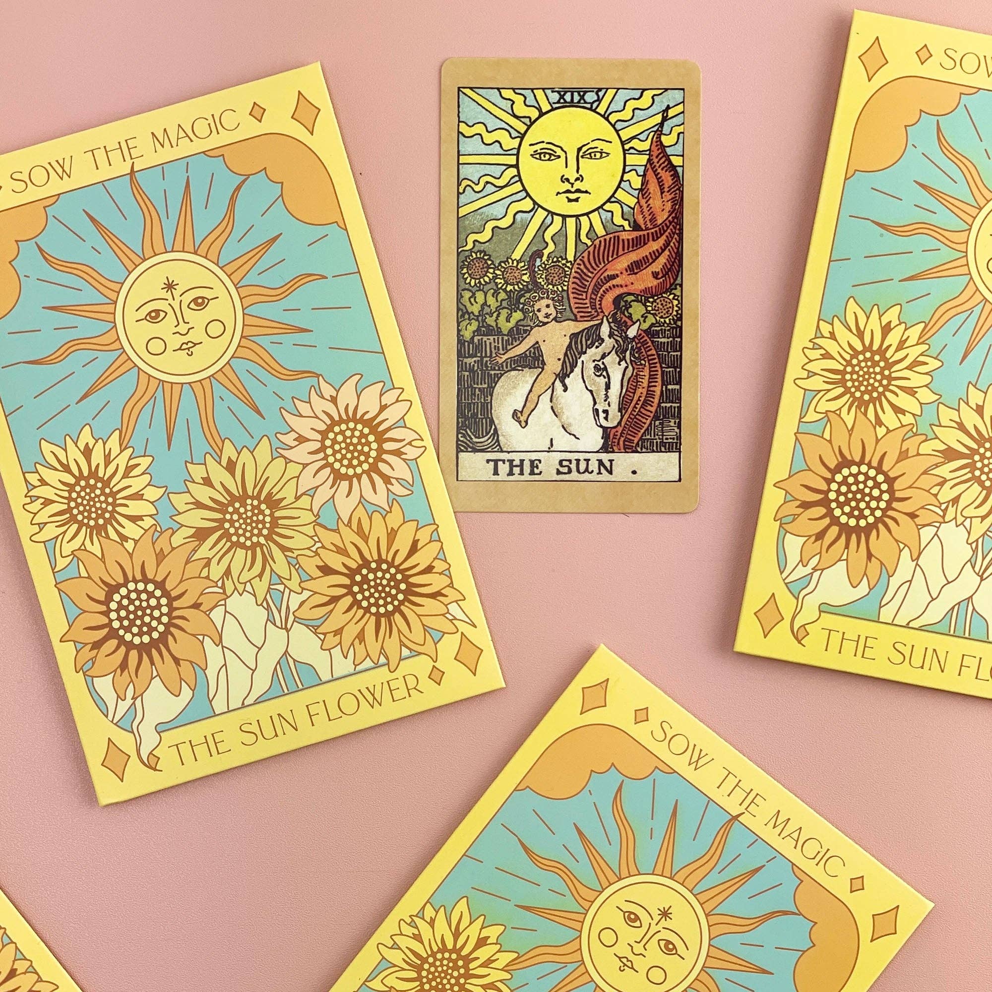 Sow the Magic - Wholesale Plant Seeds - The Sunflower Mix Tarot Seed Packet7