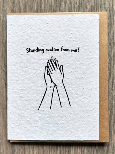 Ovation Card for wholesale by The Flora Page