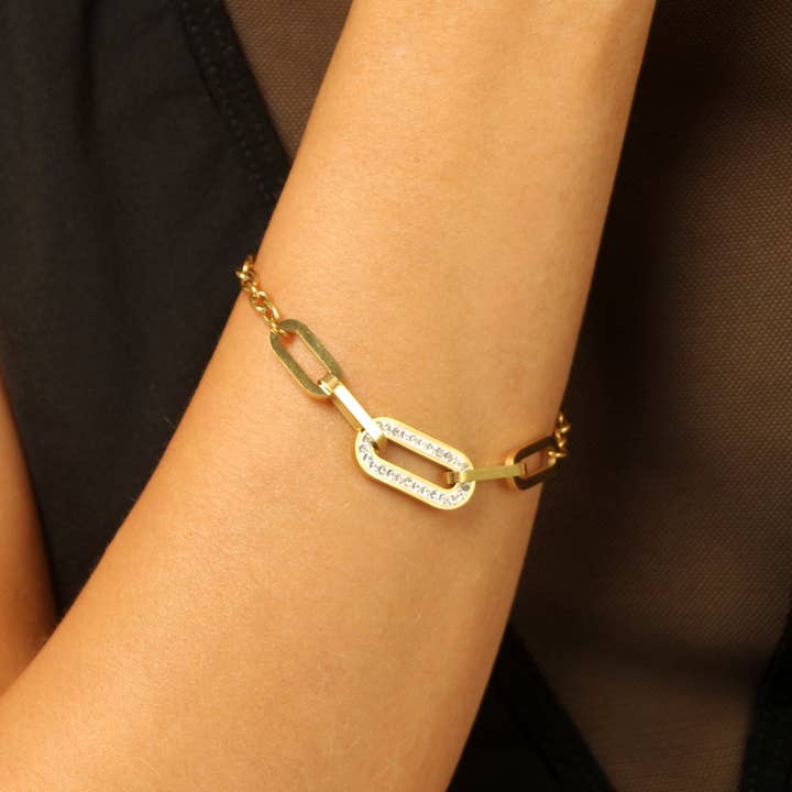VESIICA JEWELRY - Wholesale Link & Chain Bracelet - Pulsera Nadia