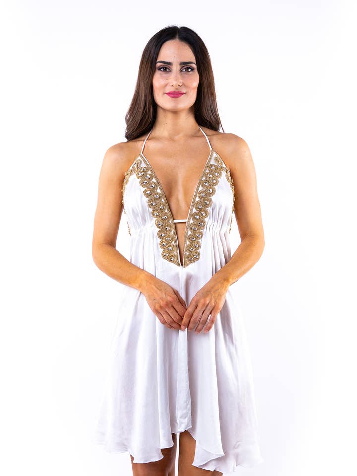 YAMDENA-Kleid für den Großhandel von Laura Fuentes Ibiza