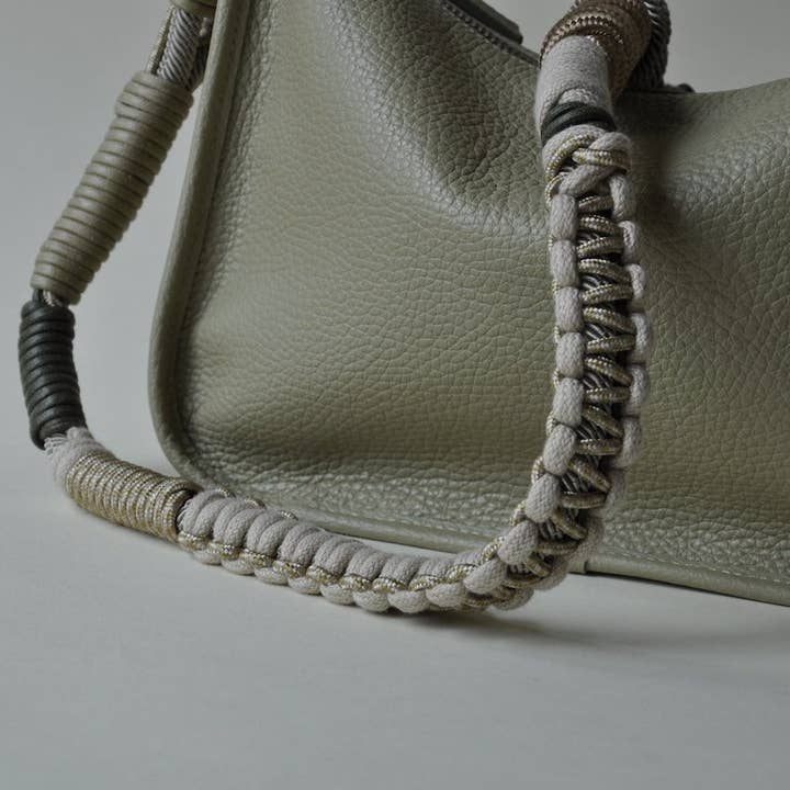 TIEFENBACHER LEHMANN - Wholesale Shoulder Bag - Women's - BRIOCHE BAG maxi fern - silver1