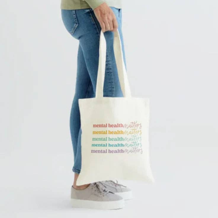 MadeByHBK - Wholesale Tote Bag - Unisex - Mental Health Matters Canvas Totebag3