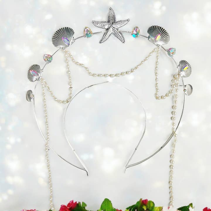Happy Dream Gifts - Wholesale Party Hat/Crown - Mermaid Halo Crown, Seashell Halo Crown, Starfish Halo Crown