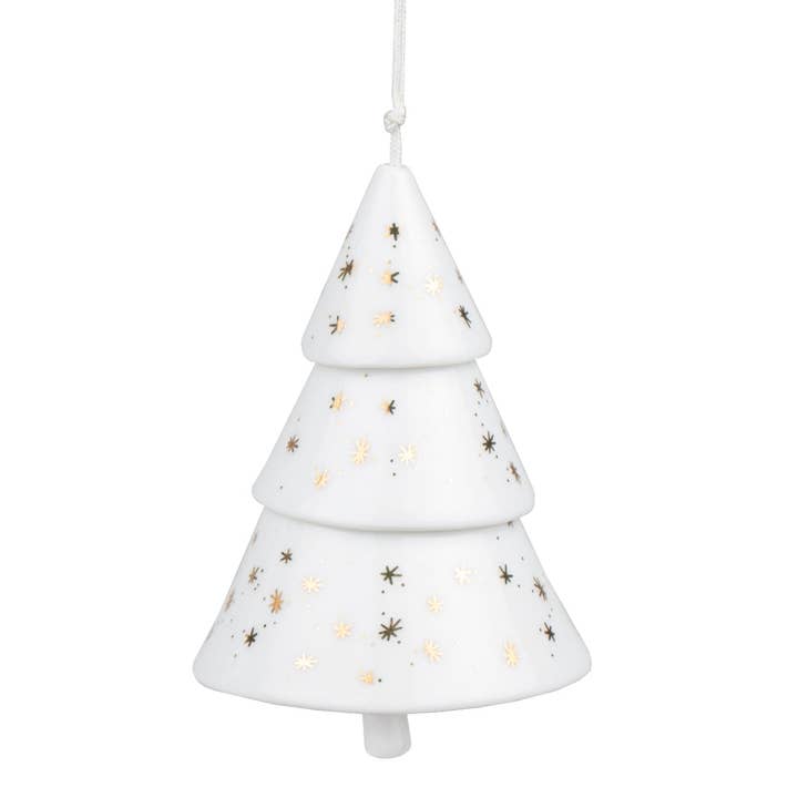 Porcelain Fir Tree Ornament for wholesale by Räder