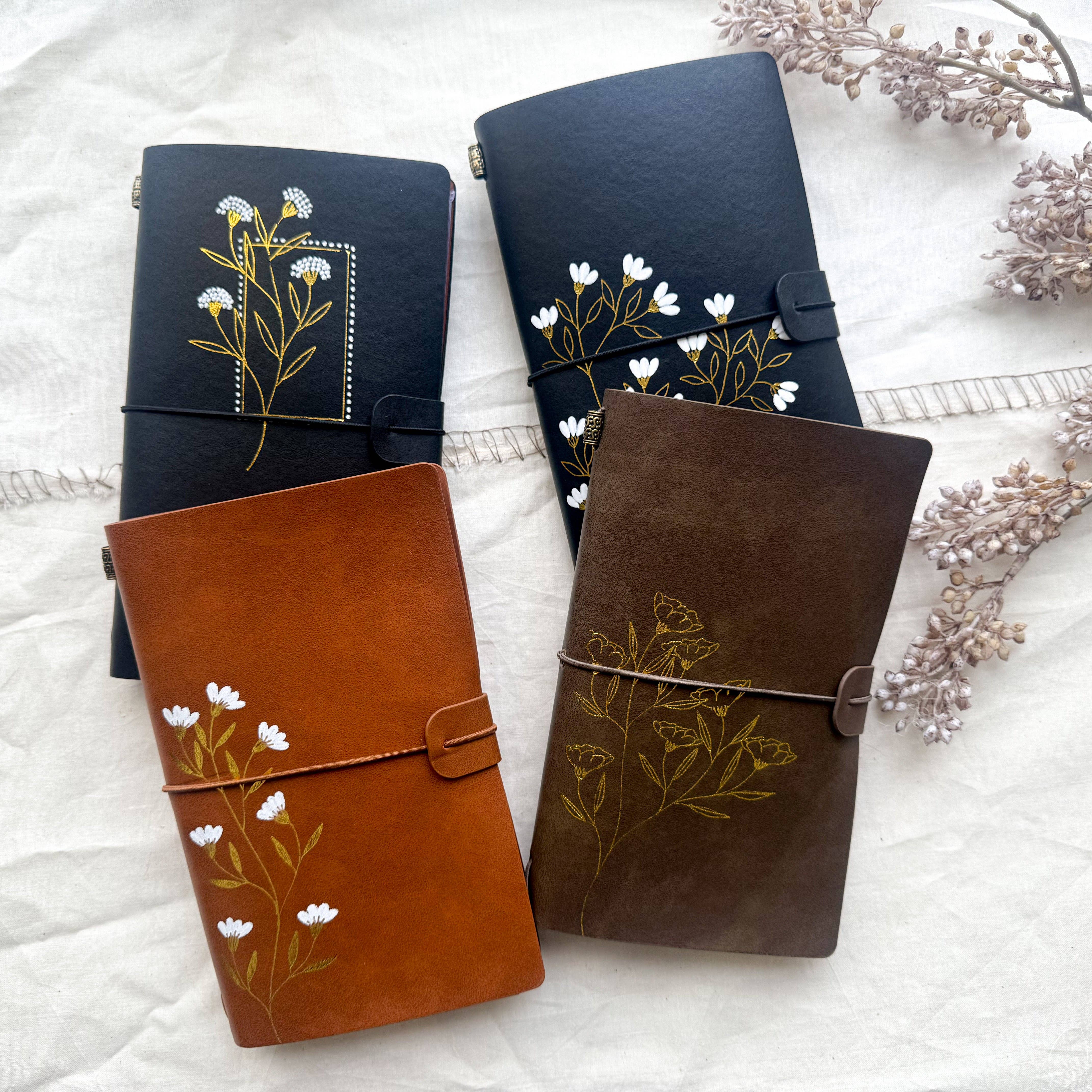 A House of Books - Wholesale Journal/Diary - Travel Journal- Floral3