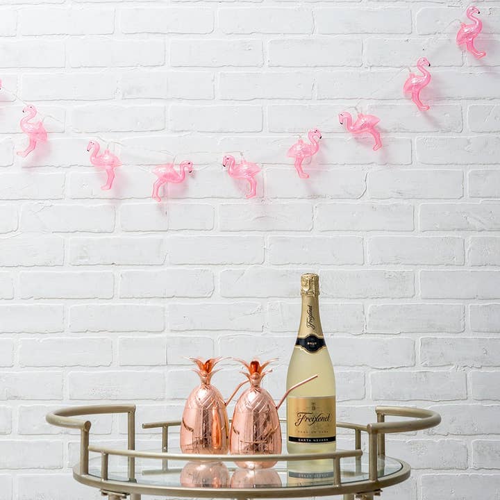 Weddingstar Inc. - Wholesale String lights - Decorative Battery Operated LED String Lights -Pink Flamingo2