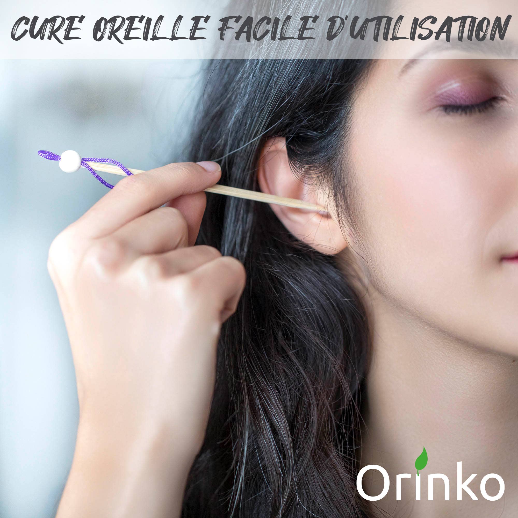 Orinko - Wholesale Cotton Swab/Q-Tip - 8+2 FREE: Bamboo earhook X14