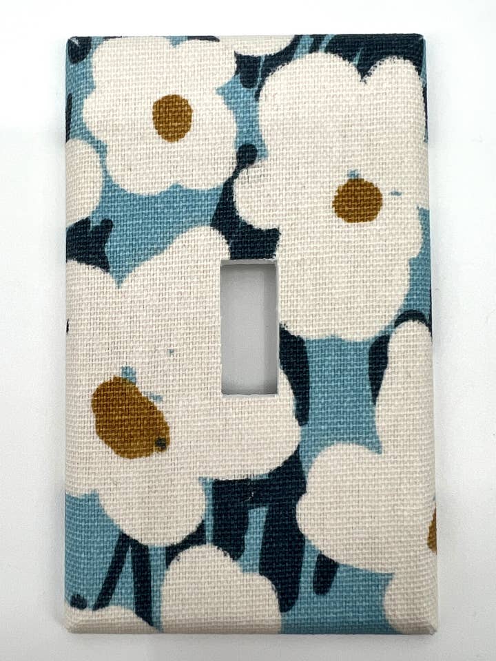 Cobertura de Interruptor de Luz Floral por atacado de Rusty Canvas