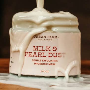 Milk + Pearl Dust for wholesale by Urban Farm Apothecary & Urban Farm Cosmetics