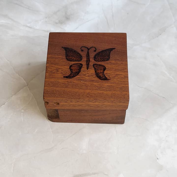 Canary Hill Works - Wholesale Jewelry Box/Organizer - Small Jewelry Box, Ring Box, Trinket Box, Butterfly