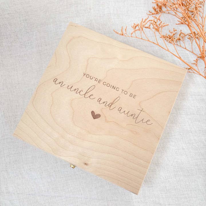 You're going to be uncle and auntie - klepdeksel voor wholesale door Fien & Feau