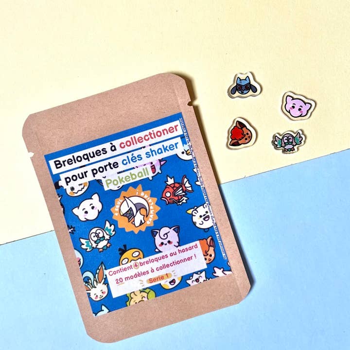 Girafette - Vendita all'ingrosso Portachiavi - Unisex - Bustine a sorpresa per portachiavi shaker Pokeball - Serie 11