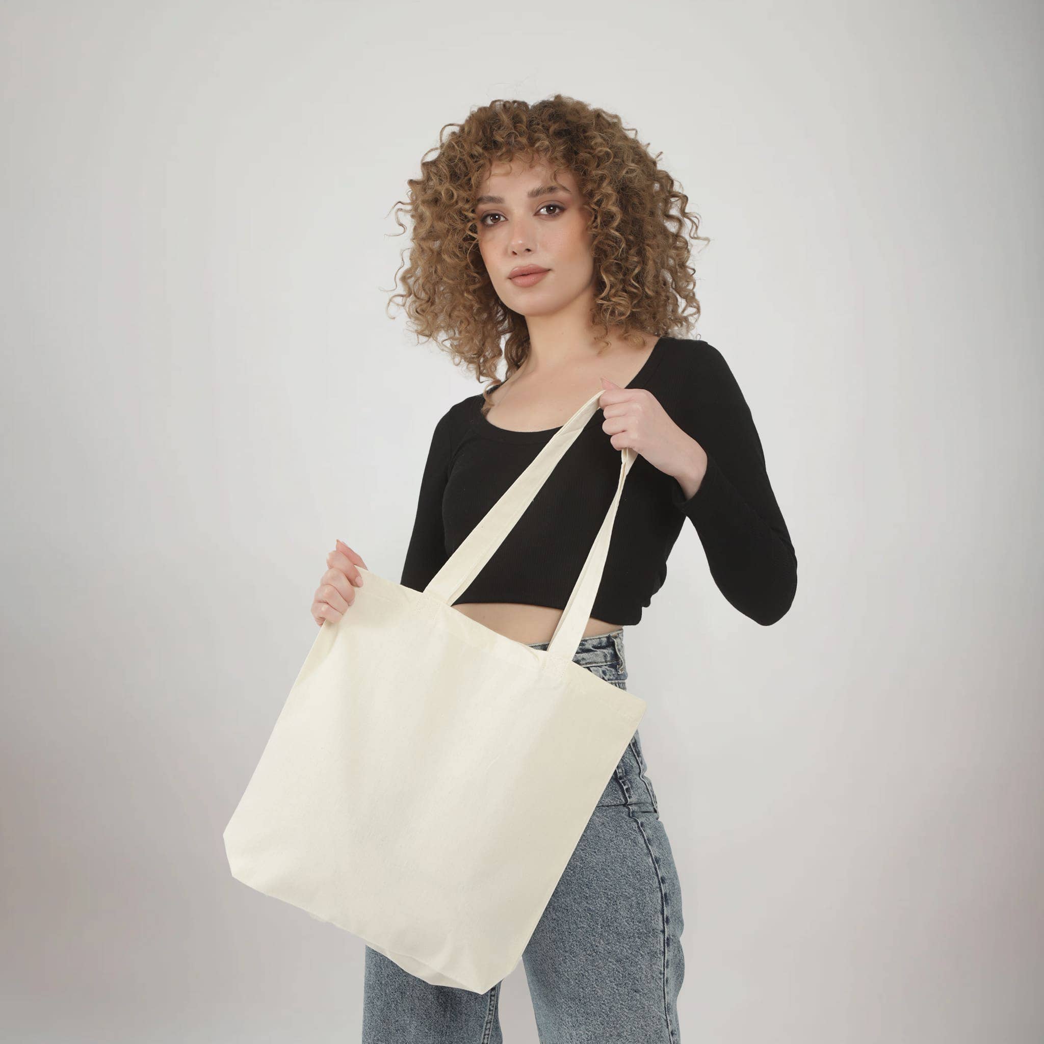 Natural TBF Organic Versatile Cotton Tote - OR110 for wholesale on Faire1