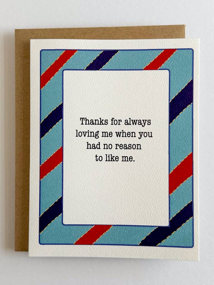 Danke, dass du mich geliebt hast Vatertag für den Großhandel von Wild Card Creations