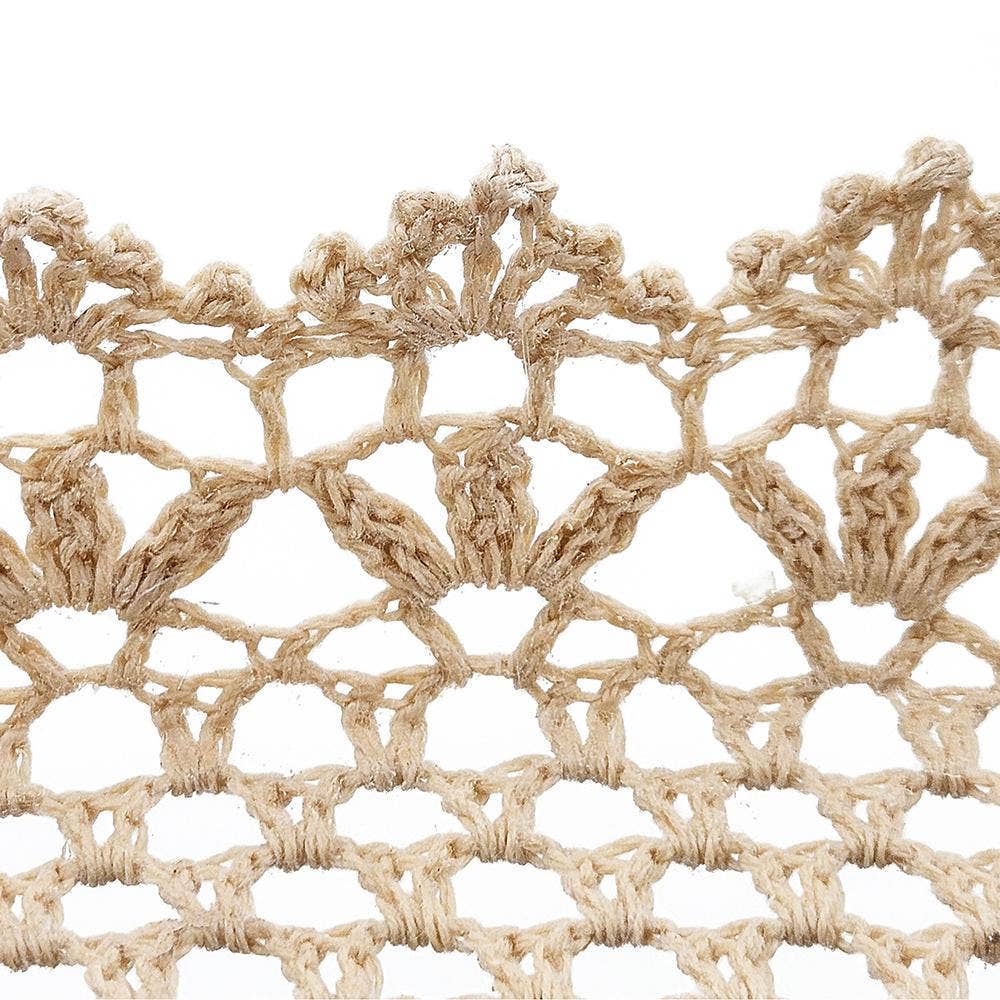 A&B Home Group Inc. - Wholesale Decorative Tray - 14.5x11x3" Tessa Lace Tray - Beige6