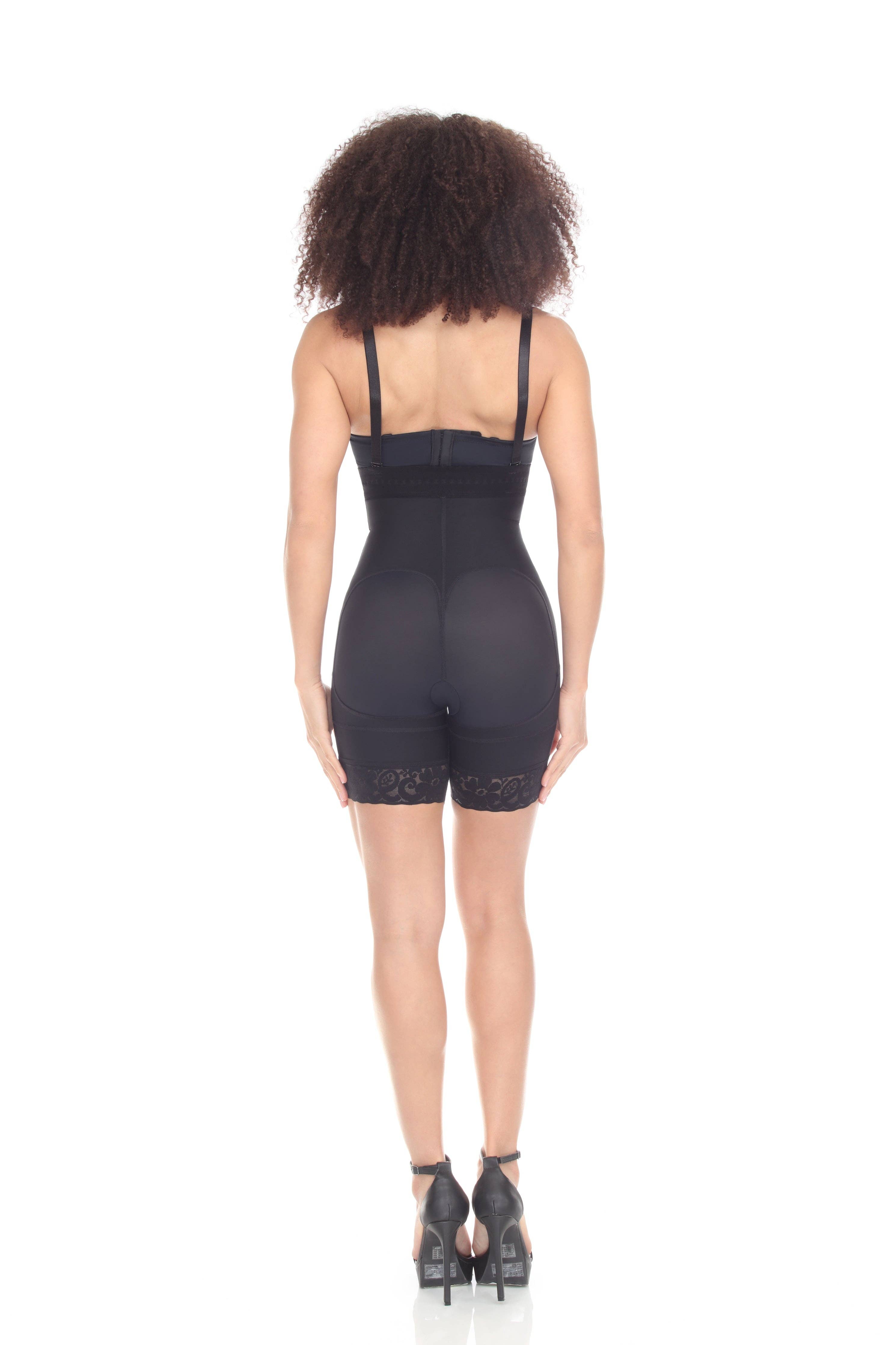 Perfect Shape - Wholesale Shapewear - Women's - 3097 Strapless High Compression Girdle with Hooks9