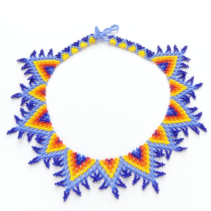 Nativo Volcano Necklace - Assorted Colors for wholesale by DIAMANTI DESIGNS