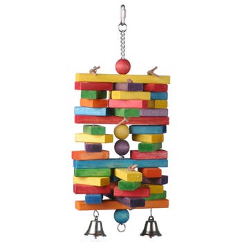 Super Bird Creations, LLC – Baloiço para pássaros por atacado – Pilha de Madeira XL