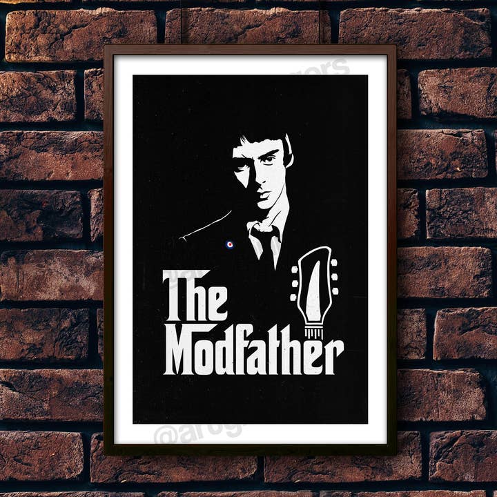 Film ispirato a Modfather | Ispirato ai testi indie rock per la vendita all'ingrosso da parte di ArtyBurgers