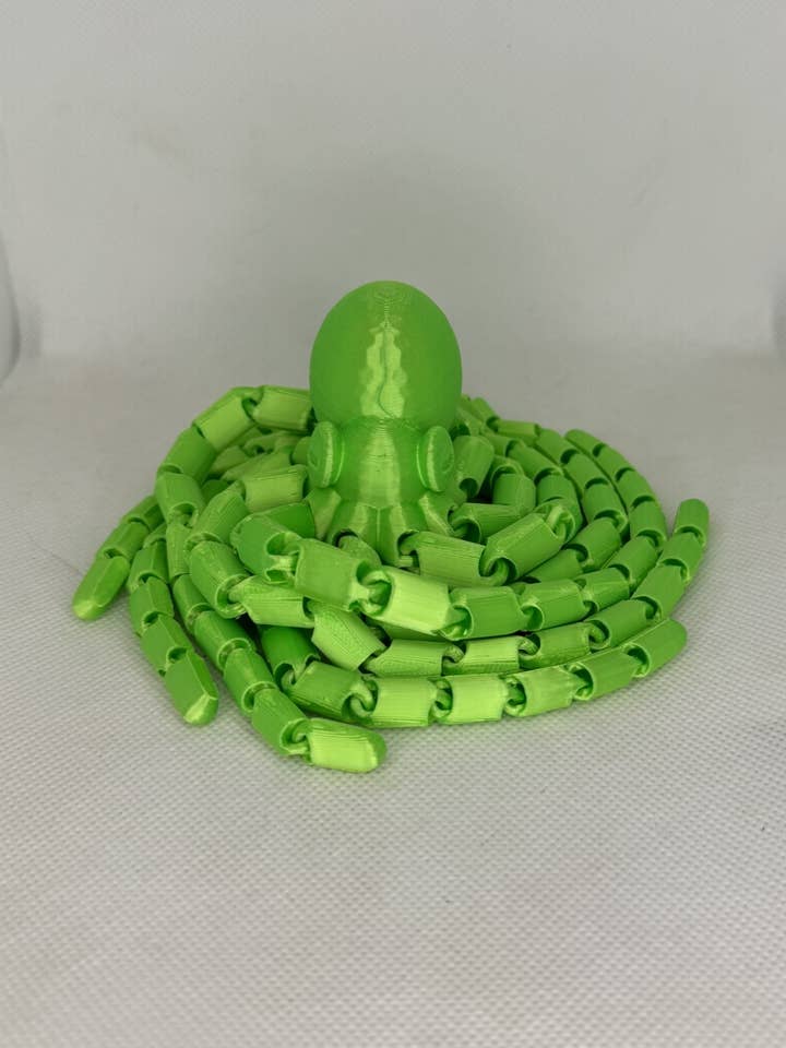 3D Printed Flexi Octopus for wholesale by Astrids Essentials