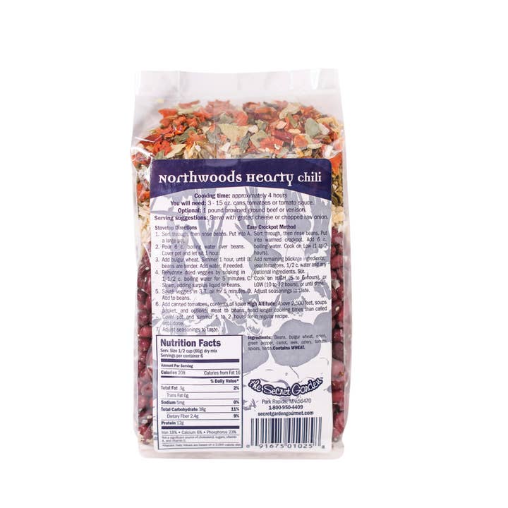 The Secret Garden - Wholesale Chili Paste - Northwoods Hearty Chili3