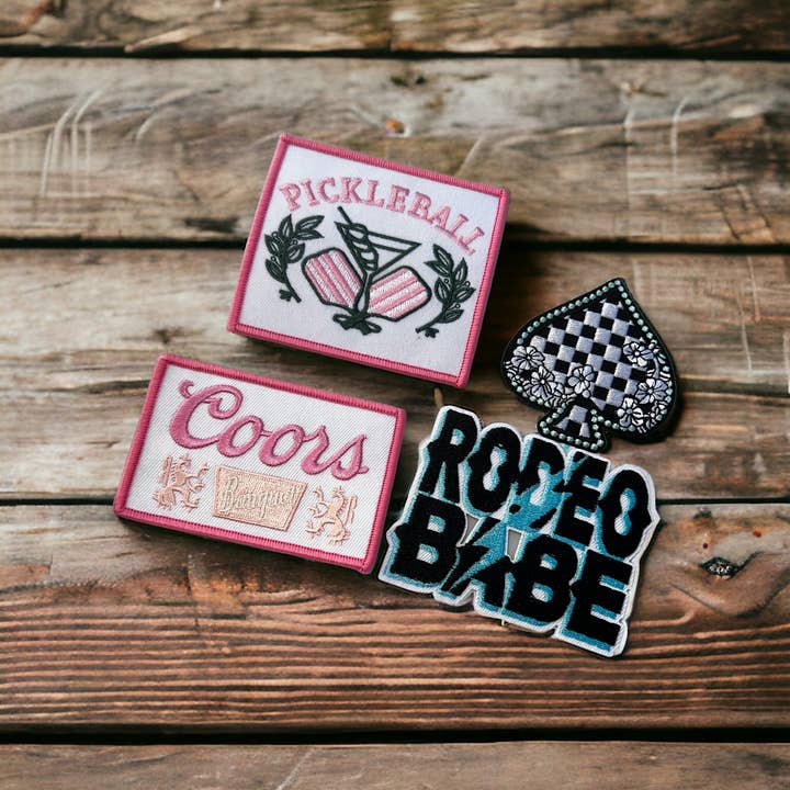 Renewed Designs - Wholesale Patch - Pickle Ball Patch1