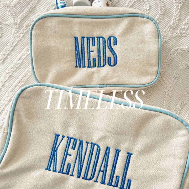 KENZKUSTOMZ - Wholesale Makeup/Cosmetic Bag - Canvas Makeup Bag Collection - PLAIN8