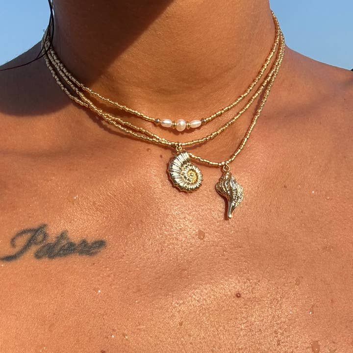 Apsara Jewels - Wholesale Pendant/Charm Necklace - Gold Necklace - Starfish Pendant2