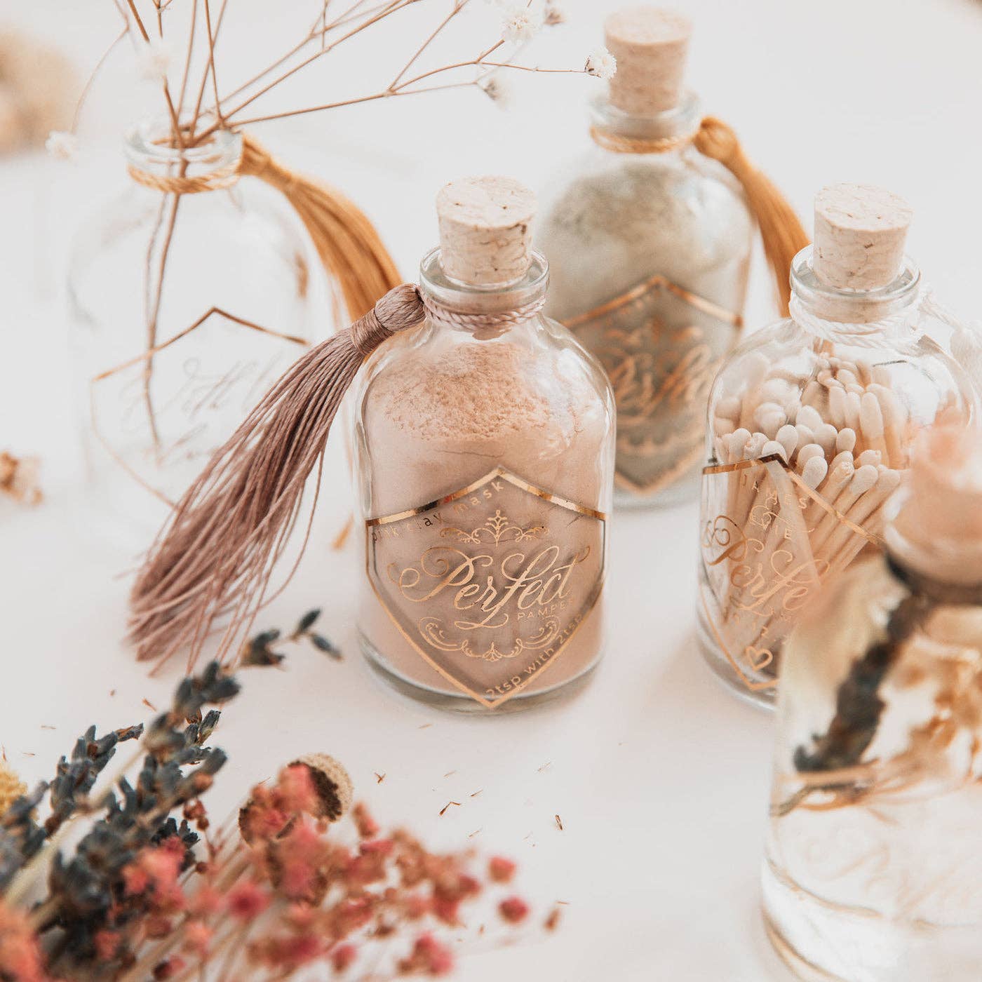 Coral & Moss – wholesale Skincare face mask – PINK CLAY MASK POWDER1