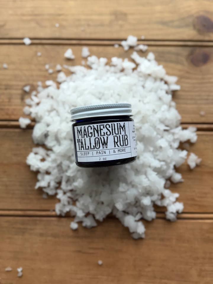 Magnesium Tallow Rub | for sleep, pain, & more for wholesale by Apotheke DuJardin