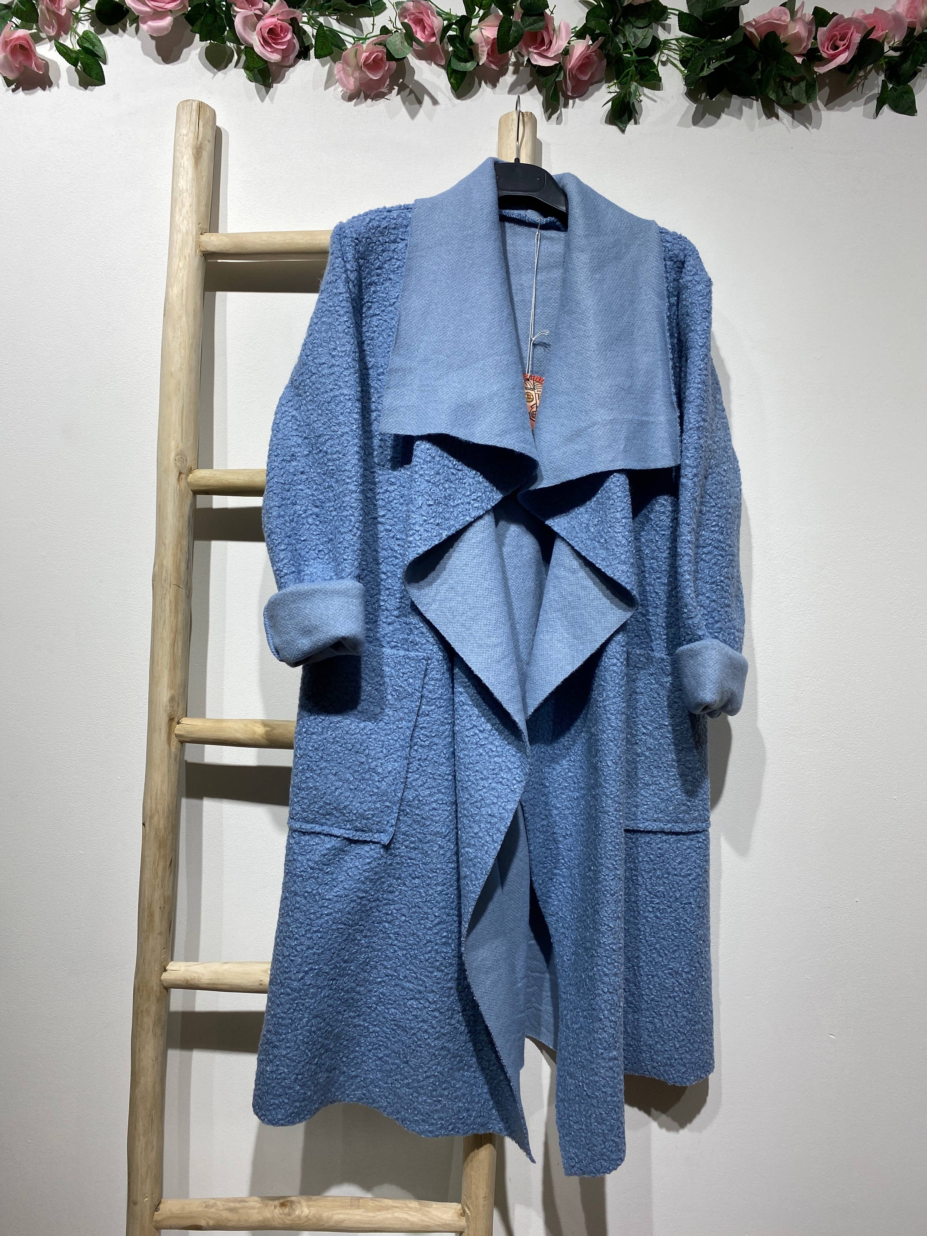 LINEN & COTTON HOUSE - Vente Manteau – femme - VESTE BOUCLETTE MATIERE RESPONSABLE + SIZE  35122 15