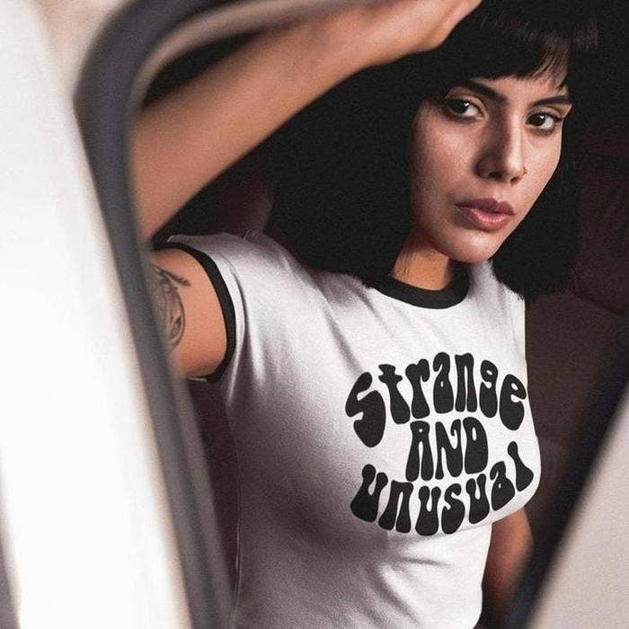 Espi Lane - Wholesale Screen Printed T-Shirt - Women's - Strange and Unusual Alternative Alt Graphic Tee