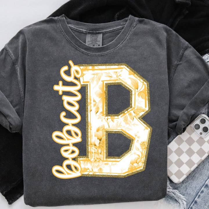 Customized Toile Spirit Wear T-shirt for wholesale by Enid and Elle