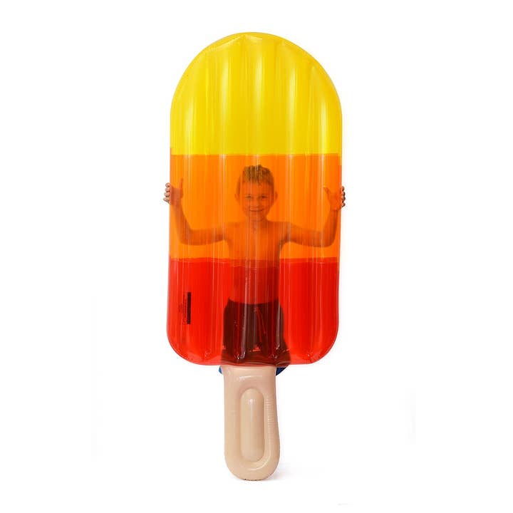 Wholesale Gifts Tomorrow - Wholesale Inflatables - Giant Inflatable Ice Lolly Lounger (Transparent) Red, Yellow, Orange9