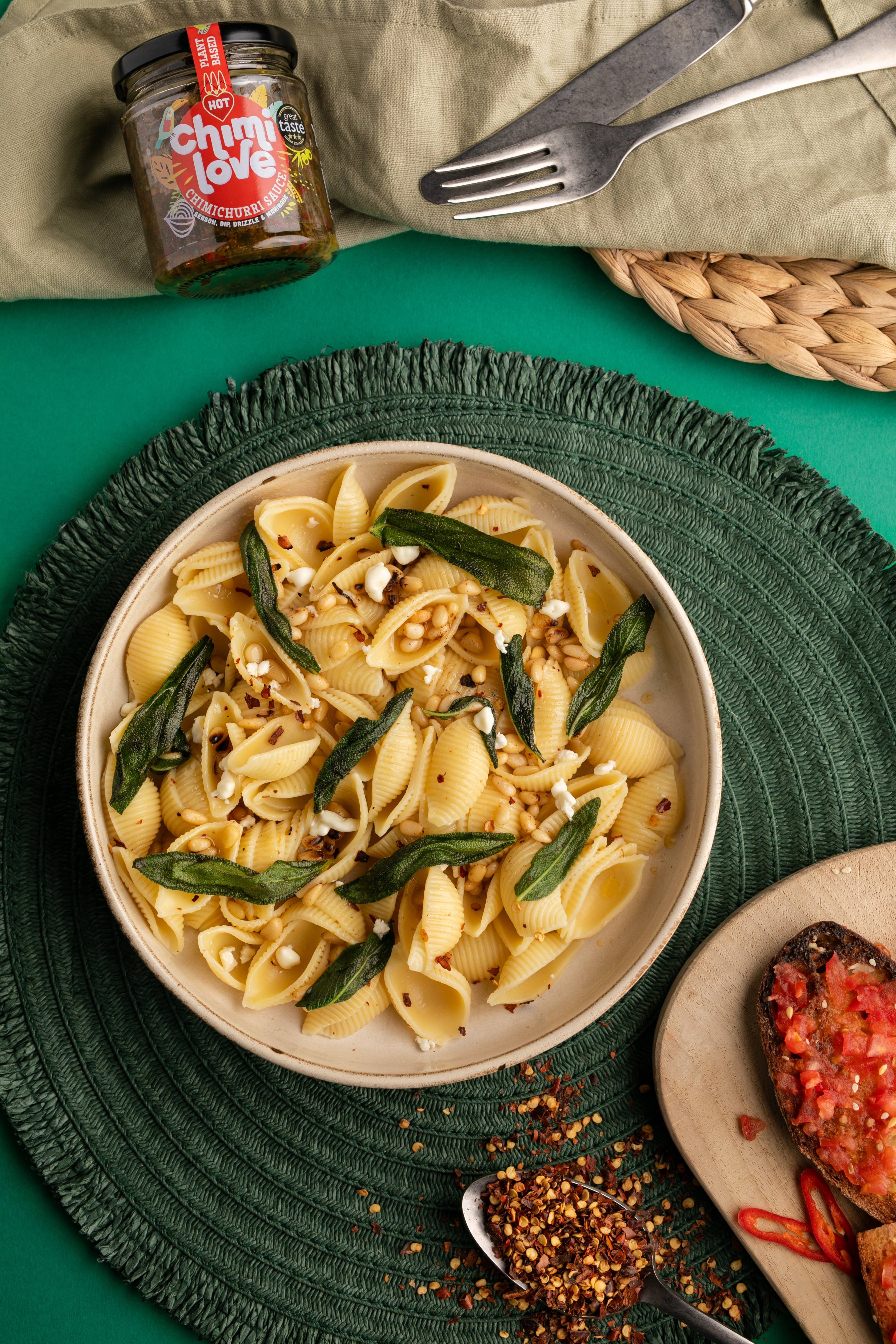 Chimilove - Wholesale Sauce - CHIMICHURRI MEDIUM, PLANT-BASED4