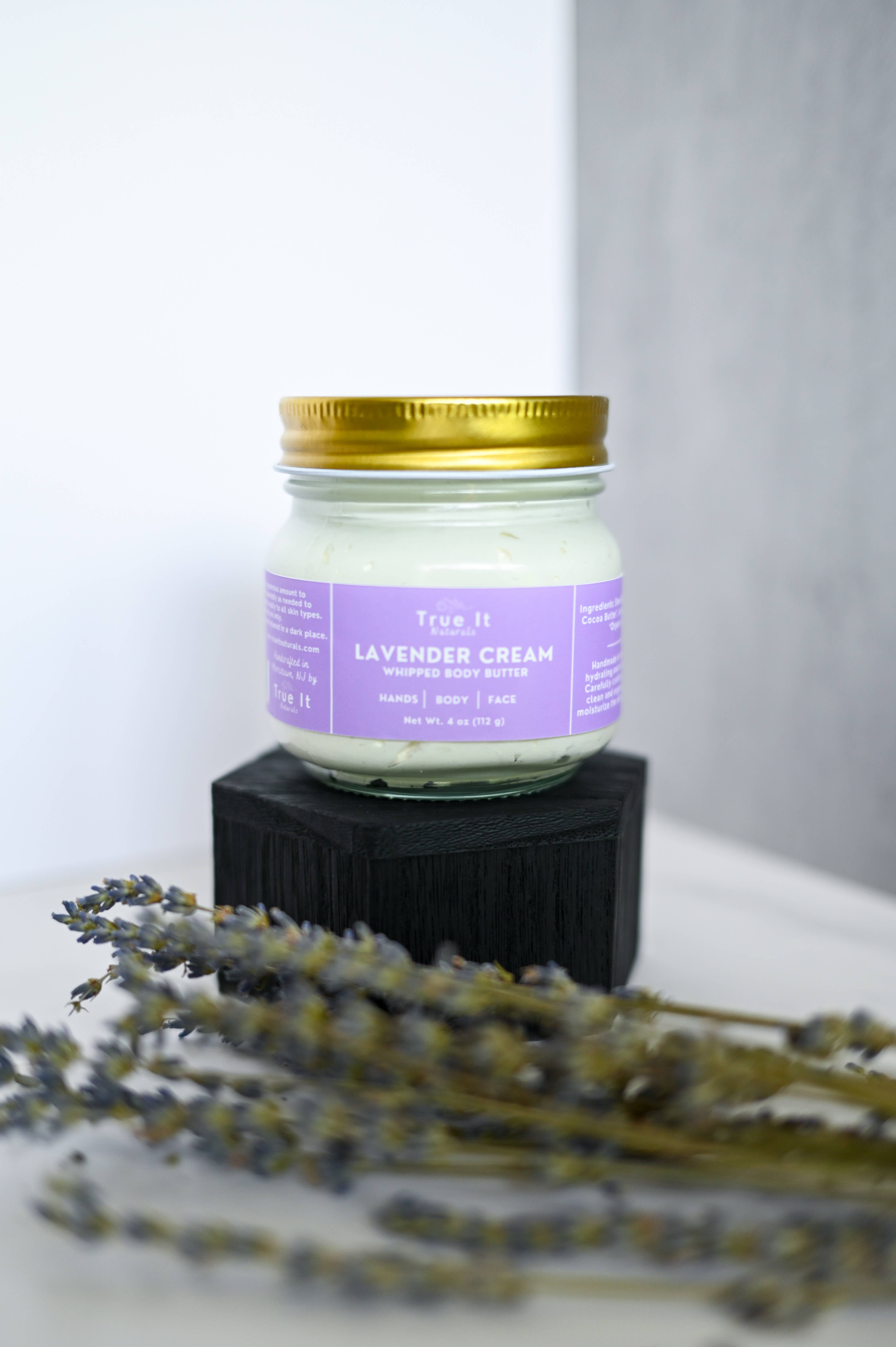 True It Naturals - Wholesale Body Balm/Butter - Whipped Body Butter - Lavender Cream | Hand & Body Lotion4