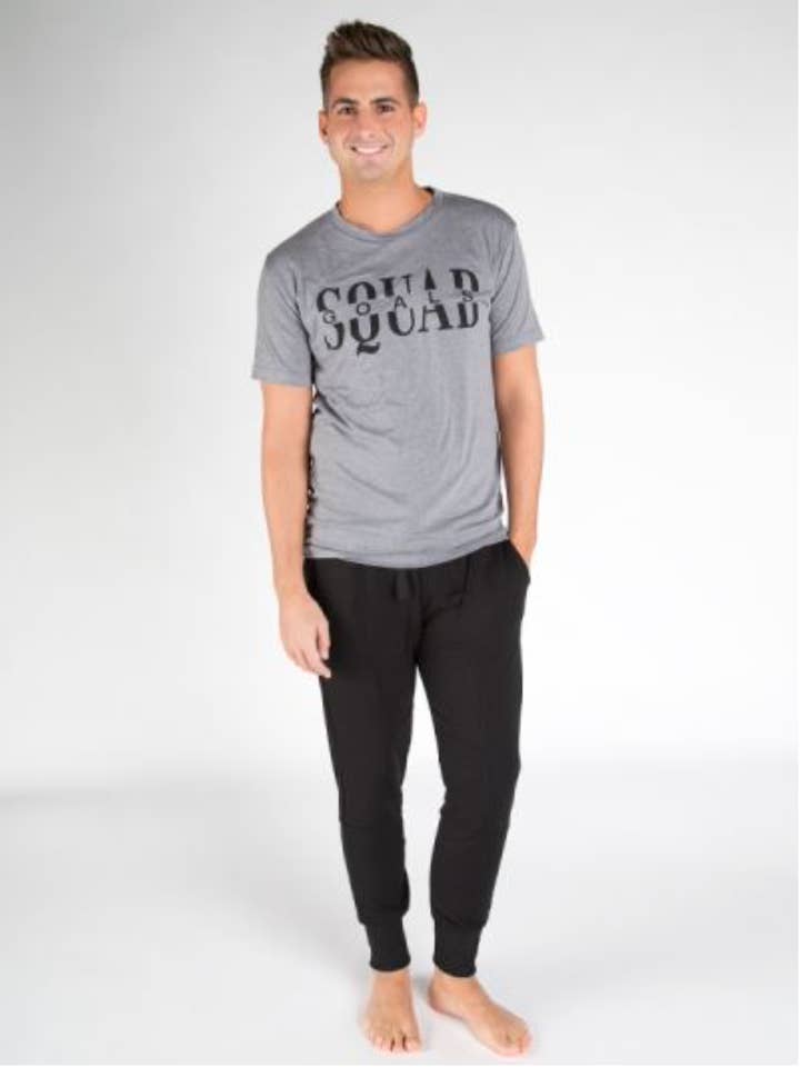 Pantalones deportivos Super Terry Ninja, negros para venta al por mayor de Sugar And Bruno