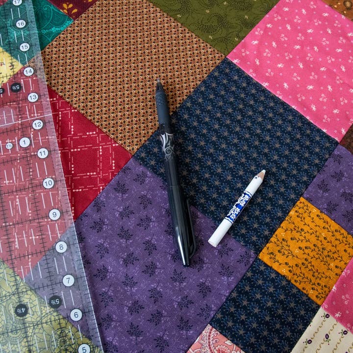 Meaford Pattern Press - Wholesale Craft Sewing Kit - Mary's Patchwork Quilt Pattern - printed6