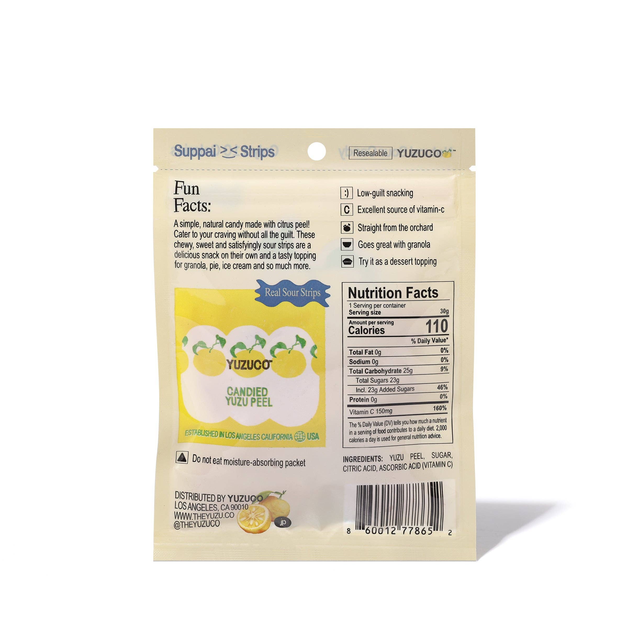 YUZUCO - Wholesale Gummy - Candied Yuzu Peel7