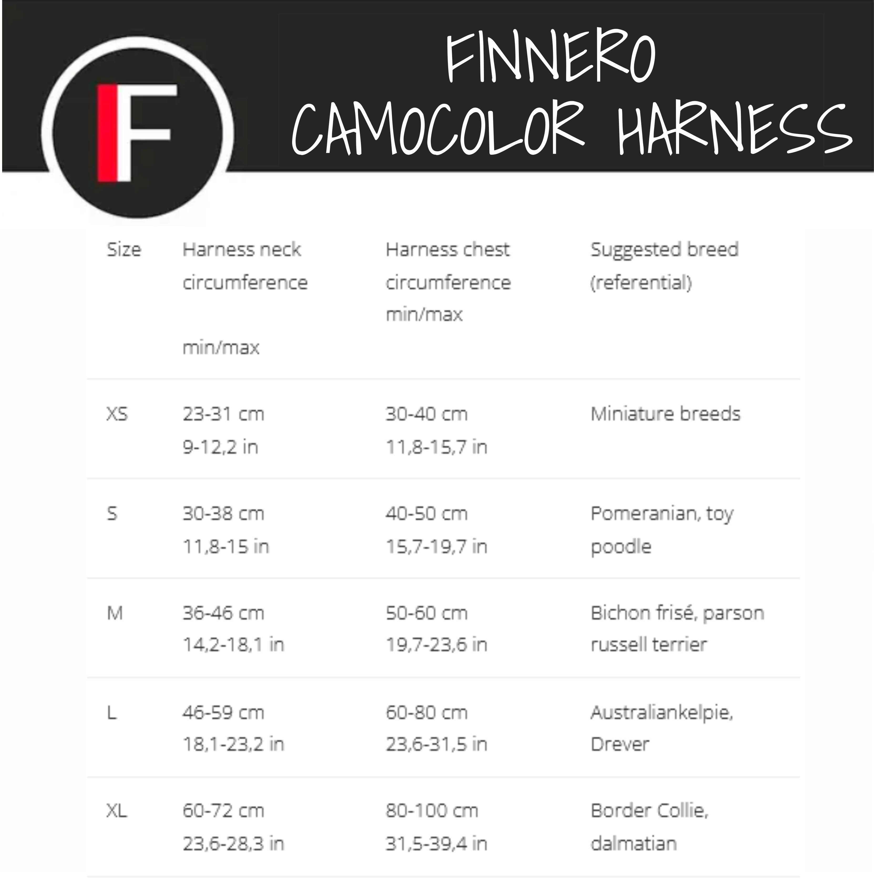 FINNERO – Arnês – Cão por atacado – FINNERO CAMOCOLOR peitoral Y ajustável para cães, 3 cores16
