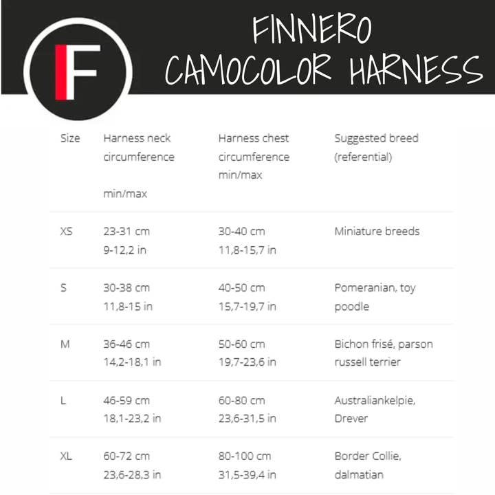 FINNERO – Arnês – Cão por atacado – FINNERO CAMOCOLOR peitoral Y ajustável para cães, 3 cores16