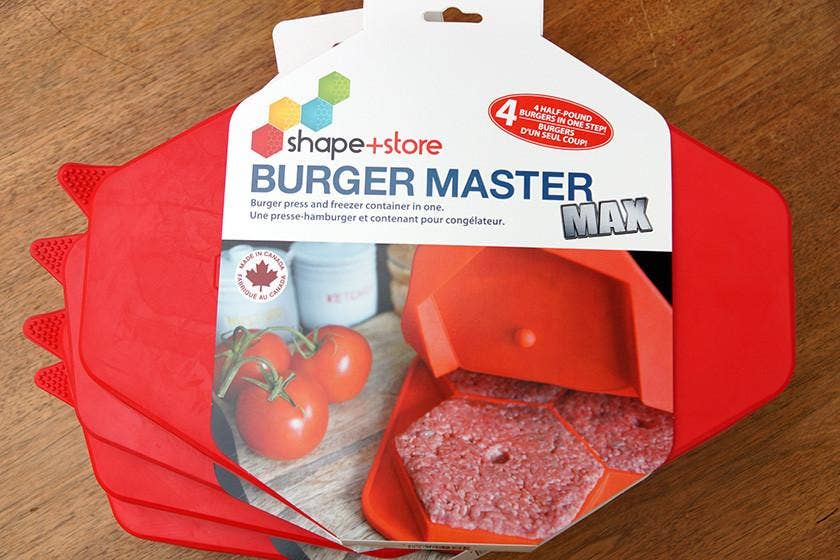 Shape + Store - Wholesale Kitchen Tool/Gadget - Max 4 in 1 Burger Press0