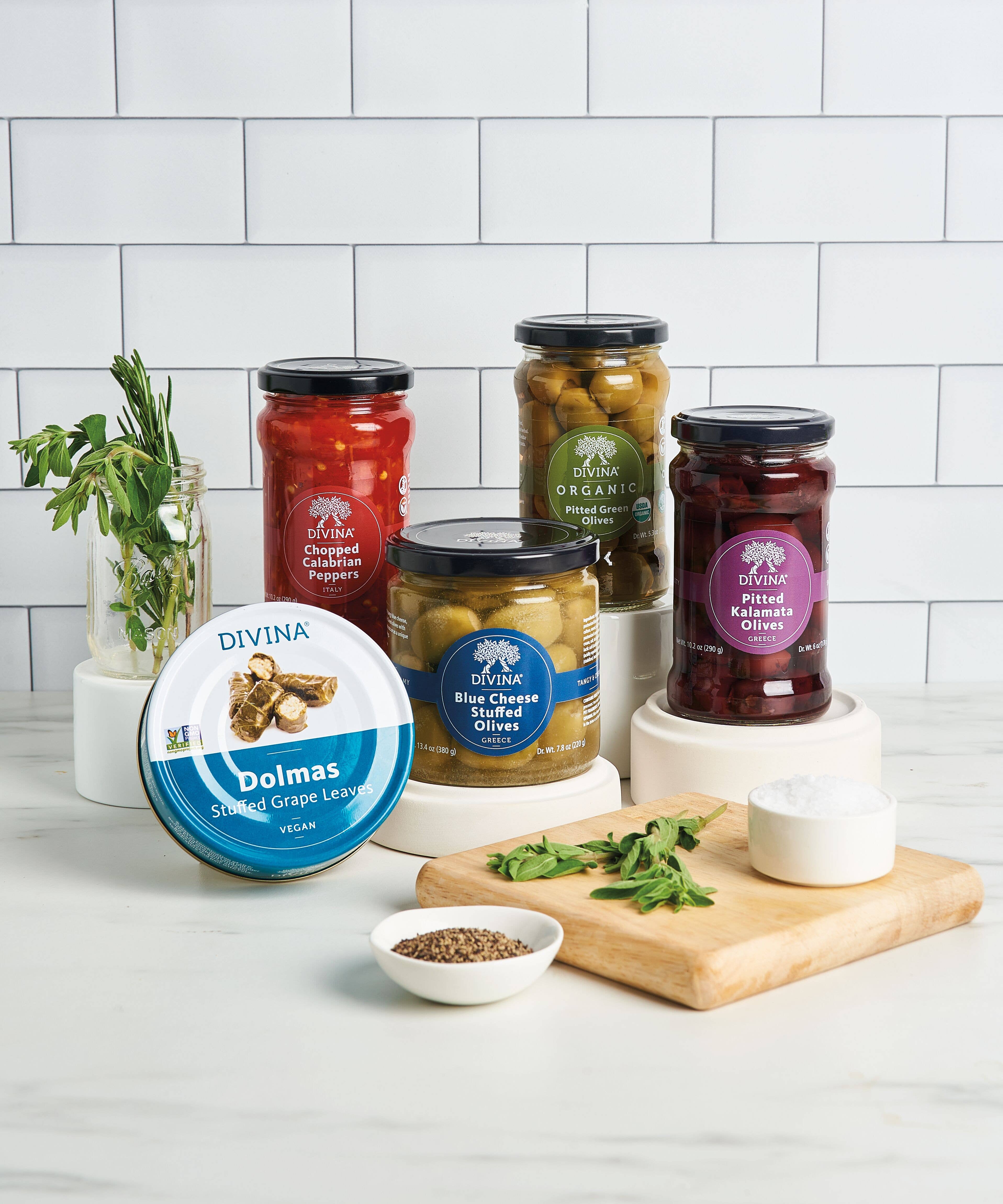 Divina - Wholesale Olives - Blue Cheese Stuffed Olives3