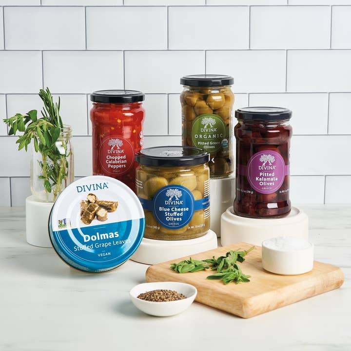 Divina - Wholesale Olives - Blue Cheese Stuffed Olives3