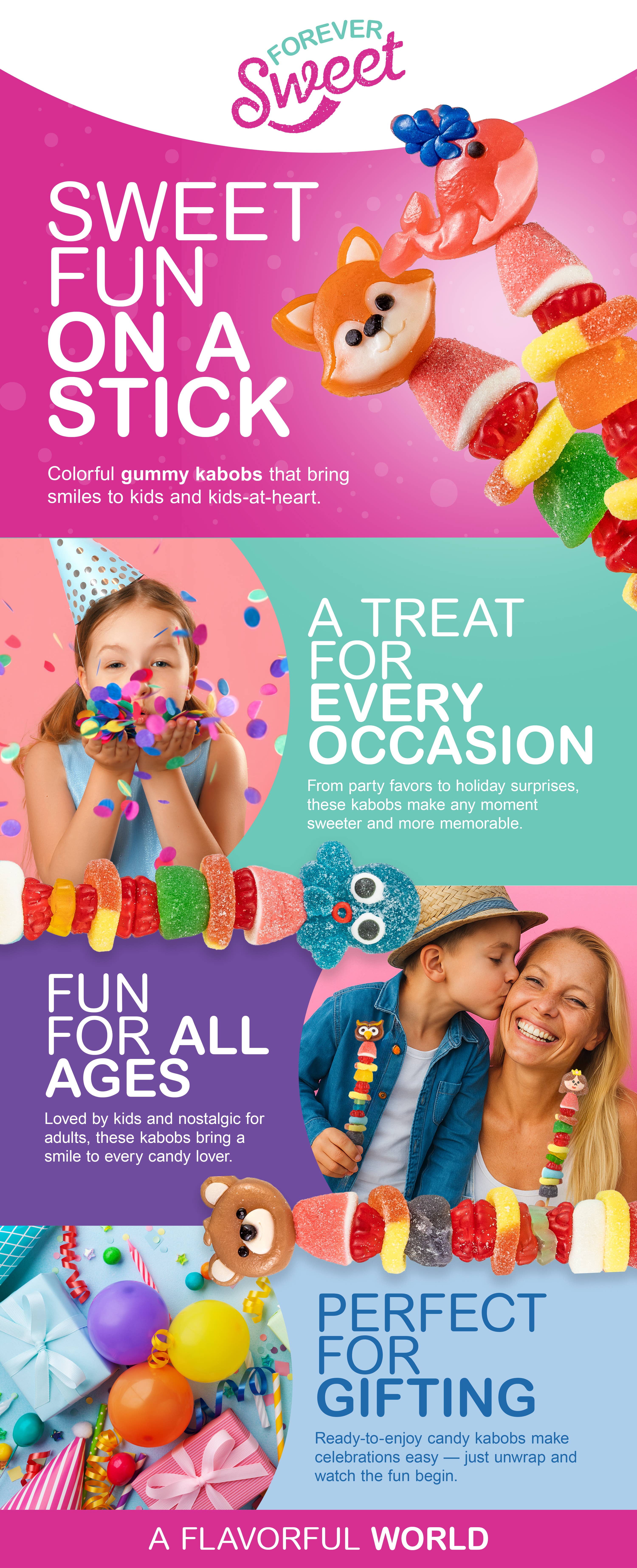 Coblentz Chocolate Company - Wholesale Gummy - Everyday Mix Gummy Kabobs3