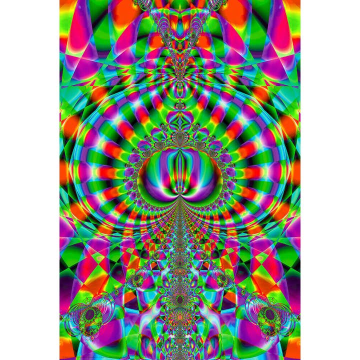 Scorpio Posters - Wholesale Poster - New Beginnings Blacklight Poster – Non Flocked Psychedelic Art