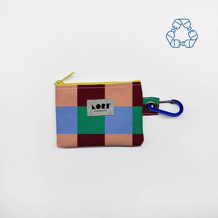 Wallet – Gingham style Vichy for wholesale by Lori Barcelona