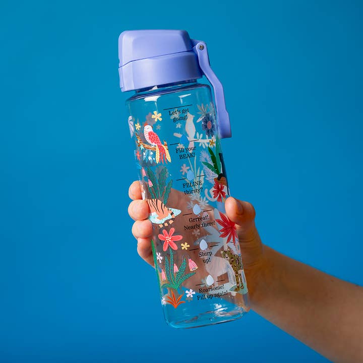 The Gifted Stationery Company - Wholesale Water Bottle - Water Bottle - Jungle Life